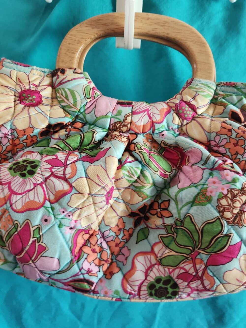 Vera Bradley Silk Quilted Handbag